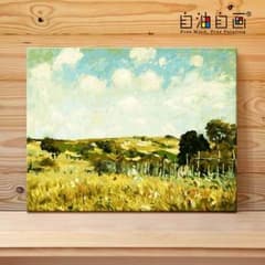 【自油自画】DIY数字キット油絵「夏の記憶」のサムネイル