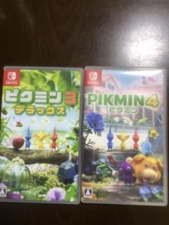 Switchピクミンまとめ売りピクミン1+2 ピクミン3デラックス　ピクミン4 Switch】ピクミン1+2 ピクミン3デラックス ピクミン4【3本セット