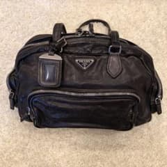 PRADA プラダ 希少レザーハンドバッグのサムネイル