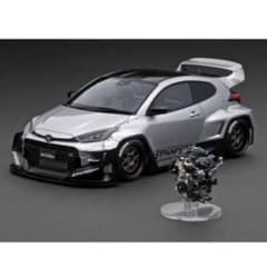 イグニッションモデル IG2904 ヤリス4BA Silver ☆エンジン付き - メルカリ
