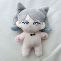 無属性ぬいぐるみ　12cm　ハンドメイド　ねこみみさんのサムネイル