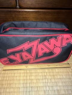 矢沢永吉 シューズケース 赤黒 ロゴ 難あり - メルカリ