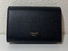 CELINE セリーヌ カードケース 名刺入れ レディース レザー ブラック