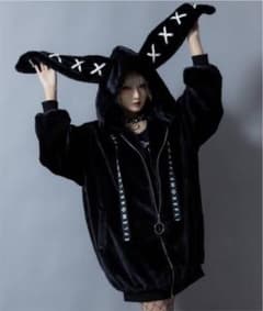 【今日限定値下】REFLEM/レフレム うさ耳BIGファーパーカーのサムネイル