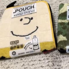 Snoopy スヌーピー どっとポーチ 機能付きタオルポーチ キープスタンドのサムネイル