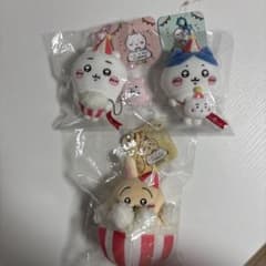 치이카와란도 우키우키 마스코트 치이카와 꿀벌 토끼 3종 세트