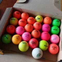 カラーボール　ロストボール　26球　良品のサムネイル
