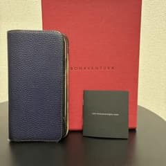 【7月までの出品】BONAVENTURA 手帳型 iPhone11Proネイビー BONAVENTURA iPhon11ケース 手帳型 ネイビー - メルカリ