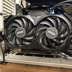 MSI GeForce RTX 4060ti グラフィックスカード 8GBのサムネイル