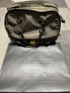 PORTER ウエストバッグ RIDE オリーブグリーン 【数回使用品】のサムネイル