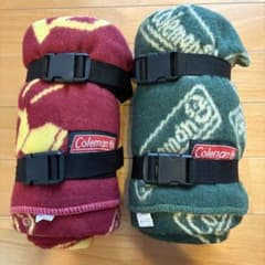 Coleman フリースブランケット 収納バンド付き　二個のサムネイル