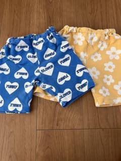 キッズ　ハーフパンツ　2枚セットのサムネイル