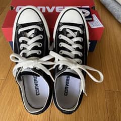 CONVERSE 厚底スニーカー ブラックのサムネイル