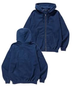 XLARGE ジップパーカー　ネイビーのサムネイル
