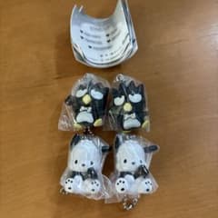 산리오 캐릭터즈 컬러 컬렉션 블랙포차코박쥐 둥근