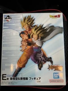 ドラゴンボールZ スぺクタルバトル 一番くじ E賞 孫悟空&孫悟飯 フィギュアのサムネイル
