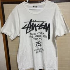 Stussy ワールドツアー Tシャツ ホワイトのサムネイル
