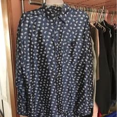パジャマ風ゾウさん柄シャツのサムネイル