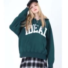【RNA】IDEALロゴレースアップパーカー 新品のサムネイル