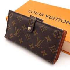 ヴィトン 財布 コンチネンタル クラッチ モノグラム がま口 長財布