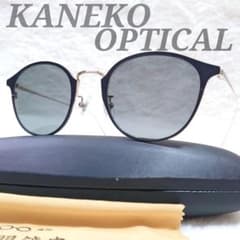 金子眼鏡KANEKO OPTICAL Lazy-Led L-049 美品】金子眼鏡 LazyRed L049 BK サングラス チタンフレーム - メルカリ