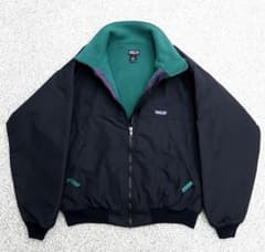 美品 L 黒 パタゴニア 1995 シェルドシンチラ ジャケット - メルカリ