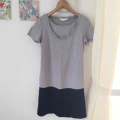 ❤️授乳服ワンピース❤️鉄板人気のバイカラーのサムネイル