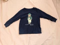 RalphLaurenポロベア 長袖Tシャツ ネイビーのサムネイル