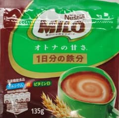 Nestle MILO ネスレミロ135g　オトナの甘さ　栄養機能食品のサムネイル