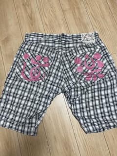 エヴィス　エビス　チェックハーフパンツのサムネイル