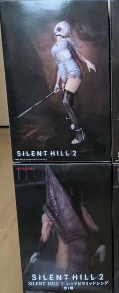 サイレントヒル2 フィギュア バブルヘッドナース レッドピラミッド2点