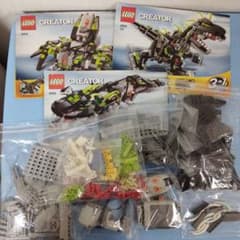 レゴ クリエイター Creator 4958 Monster Dino - メルカリ 