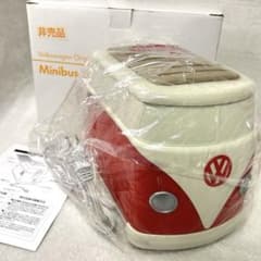未使用 フォルクスワーゲン ミニバス トースター非売品 赤/白 - メルカリ