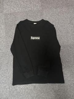 Supreme ボックスロゴ ロングスリーブ ブラックのサムネイル