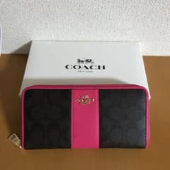 6時迄の限定割引 COACH コーチ 長財布のサムネイル