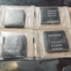 ARSOA QUEEN SILVER 石鹸 4個セットサンプル - メルカリ