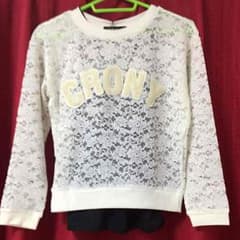 CECIL Mc BEE♡レースカットソーのサムネイル