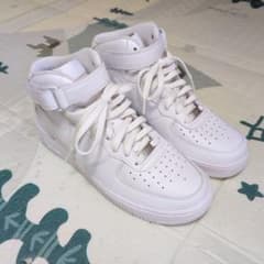 新品未使用】NIKE エアフォース1 MID 07 オールホワイト 28cm - メルカリ