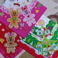 ディズニークリスマス バンダナ3枚のサムネイル