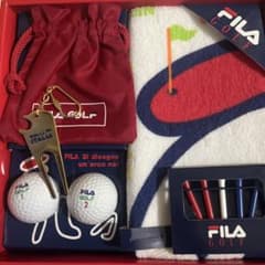 FILA GOLF ゴルフ用品セット タオル ボール ティーのサムネイル