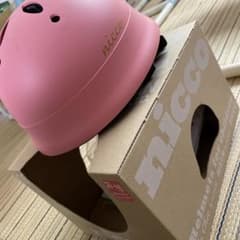 nicco 子ども用ヘルメット ピンク 47-52 cmのサムネイル