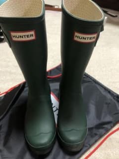 HUNTER レインブーツ　オリーブのサムネイル