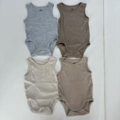 H&M ベビー タンクトップ ロンパース 4枚セット 62cmのサムネイル