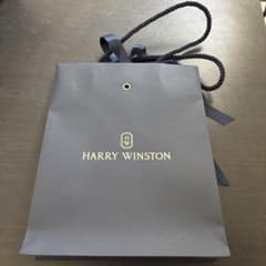 HARRY WINSTON ハリーウィンストン 紙袋 ショップ袋 - メルカリ