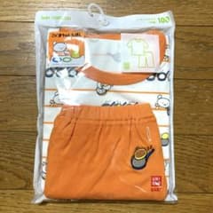 ユニクロ 半袖パジャマ100 こぐまちゃん しろくまちゃんのサムネイル