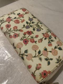 kate spade new york 花柄 ラウンドファスナー長財布のサムネイル