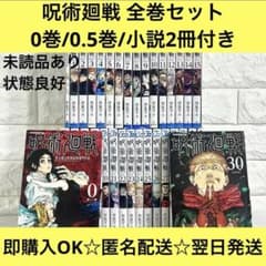 Jujutsu Kaisen by Gege Akutami, Volumes 0-30 + Volume 0.5 (Novel), Excellent Condition, Complete Set