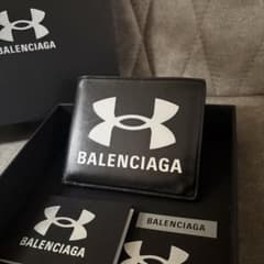 BALENCIAGA バレンシアガ アンダーアーマー コラボ ウォレット - メルカリ