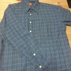 Men's シャツ ☆青チェック長袖 ☆【AUTHENTIC CLOTHING】のサムネイル
