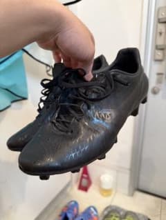 J*I様 レアスパイク！？asics サッカースパイク　メタリック　26.5cmのサムネイル